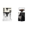 Rancilio Silvia PRO X, white + Eureka Mignon Silenzio 55, CR black Rancilio Silvia PRO X, white + Eureka Mignon Silenzio 55, CR black