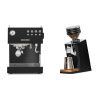 Ascaso Steel DUO, Black + Eureka Mignon Zero 65 Speedy, CR black Ascaso Steel DUO, Black + Eureka Mignon Zero 65 Speedy, CR black