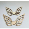 Anjelské krídla Adele menšie 8cm - drevený výrez Anjelské krídla Adele menšie 8cm - drevený výrez