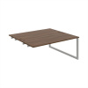OFFICE PRO s.r.o. HOBIS prídavný stôl zdvojený - USD O 1800 R, orech OFFICE PRO s.r.o. HOBIS prídavný stôl zdvojený - USD O 1800 R, orech