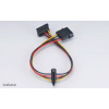 AKASA redukcia AK-CBPW01-30 4pin Molex na 2x 15pin SATA Power 30 cm AKASA redukcia AK-CBPW01-30 4pin Molex na 2x 15pin SATA Power 30 cm