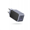 UGREEN síťová rychlonabíječka Nexode S 65W 3-Port, 2x USB-C,1x USB-A, GaN, stříbrná (35042) UGREEN síťová rychlonabíječka Nexode S 65W 3-Port, 2x USB-C,1x USB-A, GaN, stříbrná (35042)