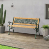 Konferenčný stolík Juskys obdĺžnikový 122 x 54 x 73 cm, dub prírodný Konferenčný stolík Juskys obdĺžnikový 122 x 54 x 73 cm, dub prírodný