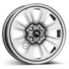 Alcar Stahlrad Hybrid 131800 6x15 4x100 ET40 stříbrná Alcar Stahlrad Hybrid 131800 6x15 4x100 ET40 stříbrná