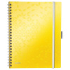 Leitz Blok poznámkový linajkový mobilný Leitz WOW A4 žltý
