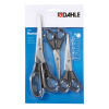 DAHLE súprava nožníc Home, 14 cm, 15 cm a 20 cm, symetrické/asymetrické, čierne DAHLE súprava nožníc Home, 14 cm, 15 cm a 20 cm, symetrické/asymetrické, čierne
