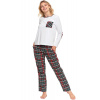 Dámske pyžamo Moraj PDD6000-004 Farba: Biela, Veľkosť: XL Dámske pyžamo Moraj PDD6000-004 Farba: Biela, Veľkosť: XL