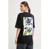 Puma tričko dámske s bavlnou Graphics Psychoflower 636891 čierna XL Puma tričko dámske s bavlnou Graphics Psychoflower 636891 čierna XL