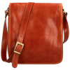 Pánska kožená taška koňaková - Delami Jamiss koňak Pánska kožená taška koňaková - Delami Jamiss koňak