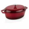 Pekáč oválny smalt 29 x 21 cm poklop červený 100028759 Pekáč oválny smalt 29 x 21 cm poklop červený 100028759