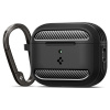 Spigen puzdro Rugged Armor pre Apple Airpods Pro 3 - Black ACS09822 Spigen puzdro Rugged Armor pre Apple Airpods Pro 3 - Black ACS09822
