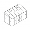 náhradné presklenie pre skleník VITAVIA IDA 7800 PC 4 mm LG3085 náhradné presklenie pre skleník VITAVIA IDA 7800 PC 4 mm LG3085