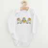 Detské body s potlačou New Baby Ľudový vzor 86 (12-18m) Detské body s potlačou New Baby Ľudový vzor 86 (12-18m)