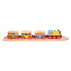 Bigjigs Rail Nákladný vlak so zeleninou + 3 koľaje Bigjigs Rail Nákladný vlak so zeleninou + 3 koľaje