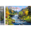 Norimpex diamantové maľovanie Horská riečka 30 x 40 cm Norimpex diamantové maľovanie Horská riečka 30 x 40 cm