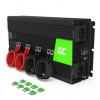 Green Cell ® menič napätia do auta 12V na 230V, 2000W/4000W plná sínusoida Green Cell ® menič napätia do auta 12V na 230V, 2000W/4000W plná sínusoida