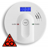 Hutermann Detektor oxidu uhoľnatého s alarmom, alarm Hütermann CO-602 EN50291 Alarm alarm alarm