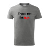 Trust me I´m Mgr. / Ver mi som Magister. - Tričko detské bavlnené - 146 cm/10 rokov ( Tmavosivý melír ) Trust me I´m Mgr. / Ver mi som Magister. - Tričko detské bavlnené - 146 cm/10 rokov ( Tmavosivý melír )