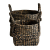Muubs, Koš s uchy SET/2ks černý | 46 cm Muubs, Koš s uchy SET/2ks černý | 46 cm