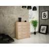 Casarredo Komoda AGNES/HIT 5S dub sonoma Casarredo Komoda AGNES/HIT 5S dub sonoma