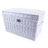 Prútený kôs na bielizeň (Truhlica) White: R: 80x48 cm, H:48 Prútený kôs na bielizeň (Truhlica) White: R: 80x48 cm, H:48