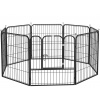 BRAVSON GROUP s.r.o. Ohrádka pre šteňatá a ďalšie zvieratá PAWHUT D06-107, 8 panelov, 79x79 cm BRAVSON GROUP s.r.o. Ohrádka pre šteňatá a ďalšie zvieratá PAWHUT D06-107, 8 panelov, 79x79 cm