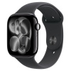 APPLE Watch SERIES 11 GPS 42mm Jet Black Aluminium Case with Black Sport Band - M/L (MEQU4WF/A) APPLE Watch SERIES 11 GPS 42mm Jet Black Aluminium Case with Black Sport Band - M/L (MEQU4WF/A)