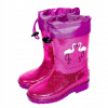 Detské gumáky pre dievčatá ružové PLAMENIAKY Captain Mike 26 Detské gumáky pre dievčatá ružové PLAMENIAKY Captain Mike 26
