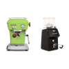 Ascaso Dream PID, Fresh Pistachio + Ascaso H64, black Ascaso Dream PID, Fresh Pistachio + Ascaso H64, black