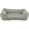 Vital Bed JONNA ortopedický obdĺžnikový pelech, manšestrový plyš, sivá 60 x 50 cm Vital Bed JONNA ortopedický obdĺžnikový pelech, manšestrový plyš, sivá 60 x 50 cm