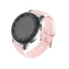 FIXED Silicone Strap for Smartwatch 22mm wide, pink FIXSST-22MM-PI