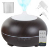 LED RGB zvlhčovač vzduchu difúzor 300ml vaporizér + diaľkové ovládanie tmavo hnedá LED RGB zvlhčovač vzduchu difúzor 300ml vaporizér + diaľkové ovládanie tmavo hnedá