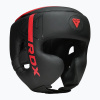 Boxerská prilba RDX F6 Kara Head Guard červená Boxerská prilba RDX F6 Kara Head Guard červená