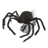 Guirca Chlpatý pavúk na pavučine s efektmi 70cm Guirca Chlpatý pavúk na pavučine s efektmi 70cm