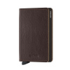 Kožená peňaženka SECRID Slimwallet Veg Espresso hnedá Kožená peňaženka SECRID Slimwallet Veg Espresso hnedá