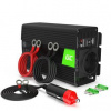 Green Cell ® Napäťový auto menič 12V na 230V, 500W plná sínusoida Green Cell ® Napäťový auto menič 12V na 230V, 500W plná sínusoida