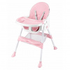 Jedálenská stolička Baby Mix Nora dusty pink Jedálenská stolička Baby Mix Nora dusty pink