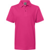 James & Nicholson Polokošile JN 70K, krátký rukáv, dětská COT02070K04805-pink 2XL Růžová James & Nicholson Polokošile JN 70K, krátký rukáv, dětská COT02070K04805-pink 2XL Růžová