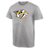 Fanatics Pánské tričko Nashville Predators NHL Primary Logo T-Shirt - Ash Veľkosť: L Fanatics Pánské tričko Nashville Predators NHL Primary Logo T-Shirt - Ash Veľkosť: L