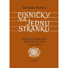 Bärenreiter Písničky na jednu stránku - Cyklus písní na texty moravské lidov Bärenreiter Písničky na jednu stránku - Cyklus písní na texty moravské lidov