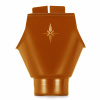 LP kotlík kónický - RAL 8004 Tehlová, 250 mm, 80 mm LP kotlík kónický - RAL 8004 Tehlová, 250 mm, 80 mm