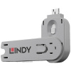 LINDY USB-A zámok portu Lindy USB Type A Port Blocker Key - USB-Portblocker biela zámok s kľúčom vr. 1 kľúče 40624; 40624 LINDY USB-A zámok portu Lindy USB Type A Port Blocker Key - USB-Portblocker biela zámok s kľúčom vr. 1 kľúče 40624; 40624