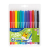 Fixy - CENTROPEN 7550 Colour World, trojhranné, prateľné - sada 12 ks Fixy - CENTROPEN 7550 Colour World, trojhranné, prateľné - sada 12 ks