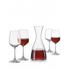 Bohemia Crystal set na víno Giselle (1 karafa + 4 poháre) Bohemia Crystal set na víno Giselle (1 karafa + 4 poháre)