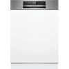 BOSCH SMI6ECS10E Séria 6 - Zabudovateľná umývačka riadu - 60 cm - Brúsená oceľ BOSCH SMI6ECS10E Séria 6 - Zabudovateľná umývačka riadu - 60 cm - Brúsená oceľ