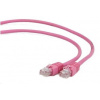 Gembird PP12-0.5M/RO UTP Cat5e Patch, 0,5m, růžový Gembird PP12-0.5M/RO UTP Cat5e Patch, 0,5m, růžový