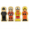 Bigjigs Toys Dřevěné puzzle profese Bigjigs Toys Dřevěné puzzle profese