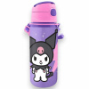 Fľaša Na Pitie, fľaša na vodu KUROMI 600ml so slamkou, do školy, Hello Kitty Fľaša Na Pitie, fľaša na vodu KUROMI 600ml so slamkou, do školy, Hello Kitty