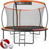 Hop-Sport HS-PT12l trampolína so sieťou 366 cm FT 12 (365-374 cm) oranžová Hop-Sport HS-PT12l trampolína so sieťou 366 cm FT 12 (365-374 cm) oranžová