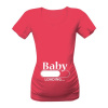 Tričko s potlačou Baby loading dámské Růžová L/XL Tričko s potlačou Baby loading dámské Růžová L/XL